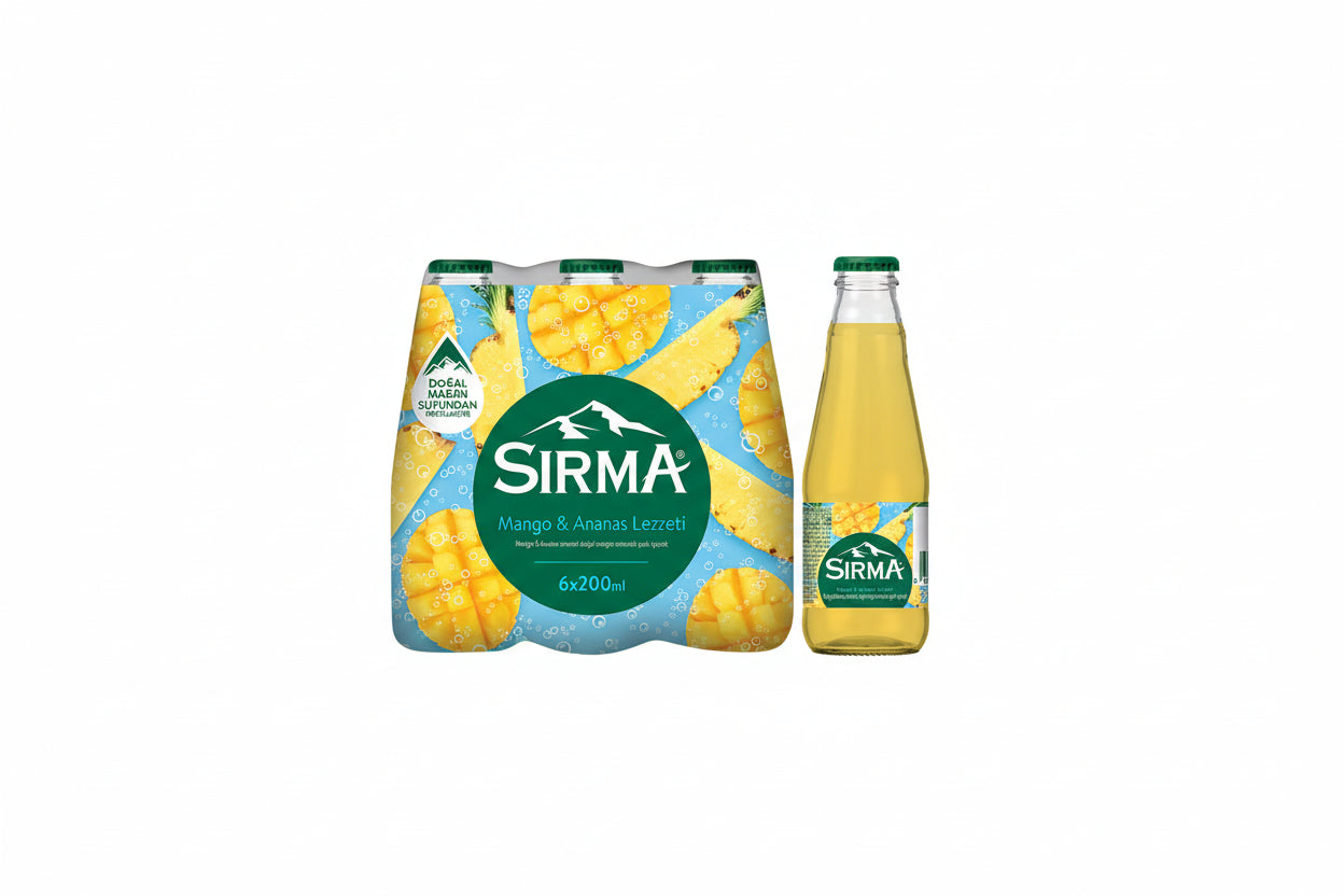 Sırma Soda Mango 200 Ml 6'lı Koli