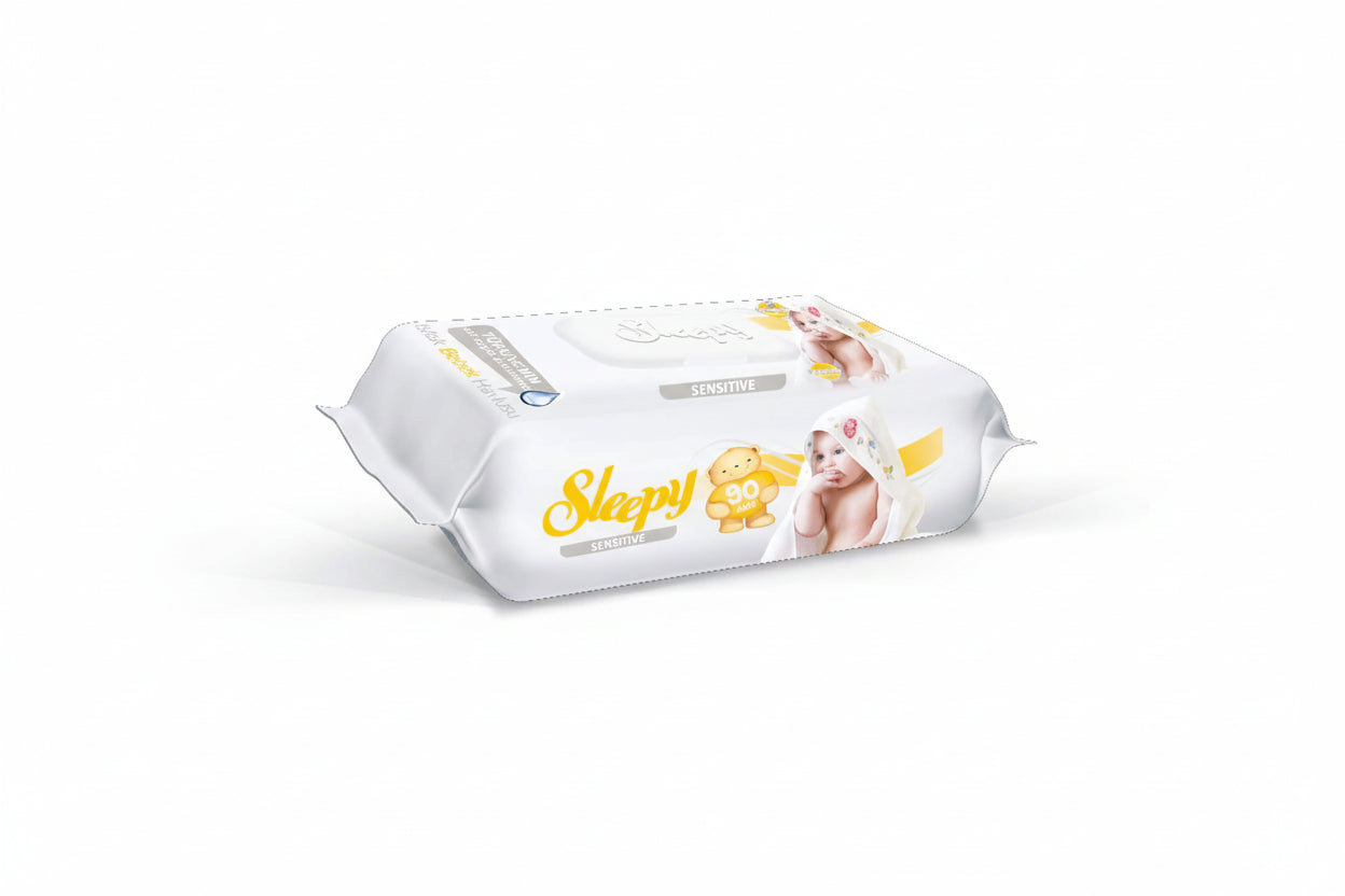 Sleepy Islak Havlu Sensitive (90 Adet)