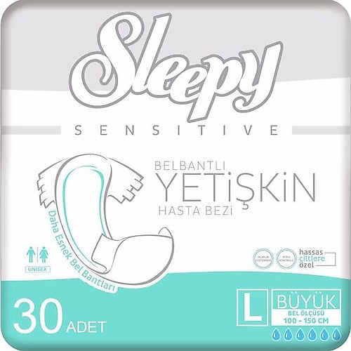 Sleepy Hasta Bezi L (30 Adet)