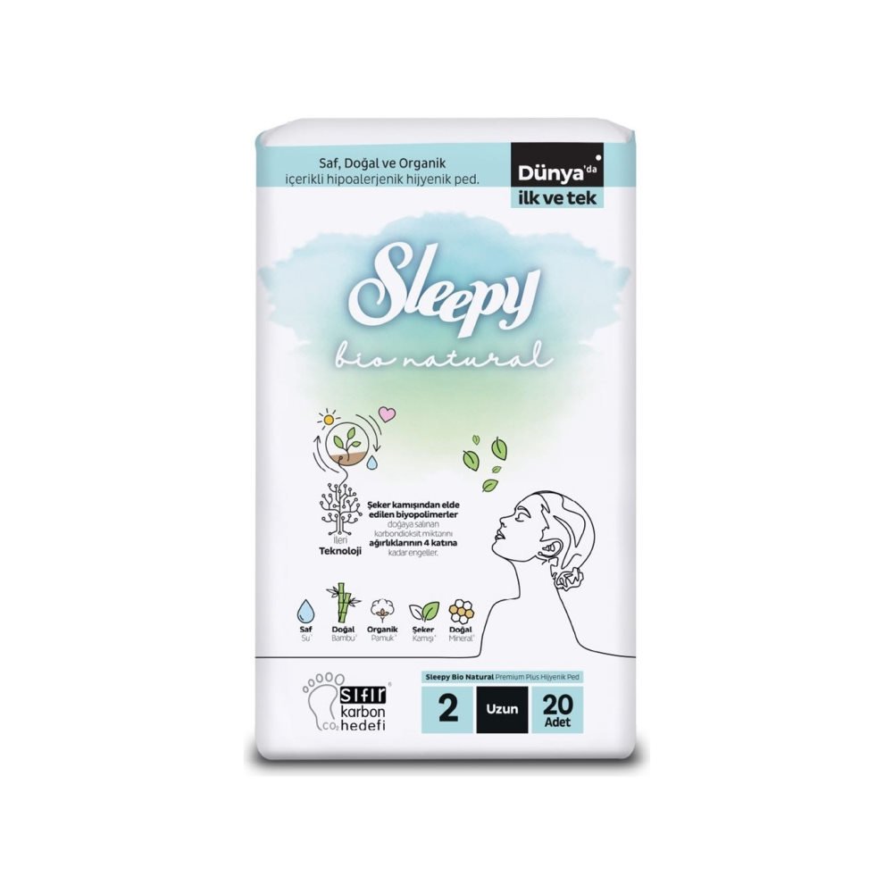 Sleepy Premium Plus+ 2 Uzun Bebek Bezi - Batman Sanal Market