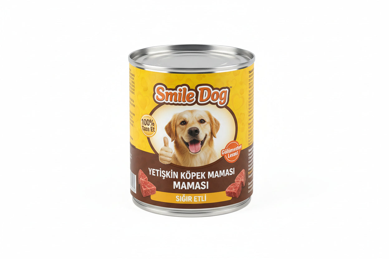 Smile Köpek Sığır Etli Konserve 400 Gr