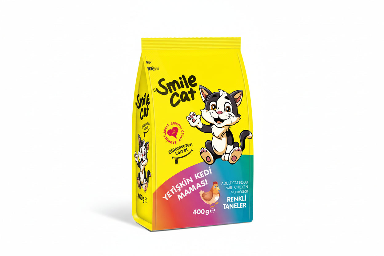 SMİLE Yetişkin Kedi Mix Maması 400 Gr - Batman Sanal Market
