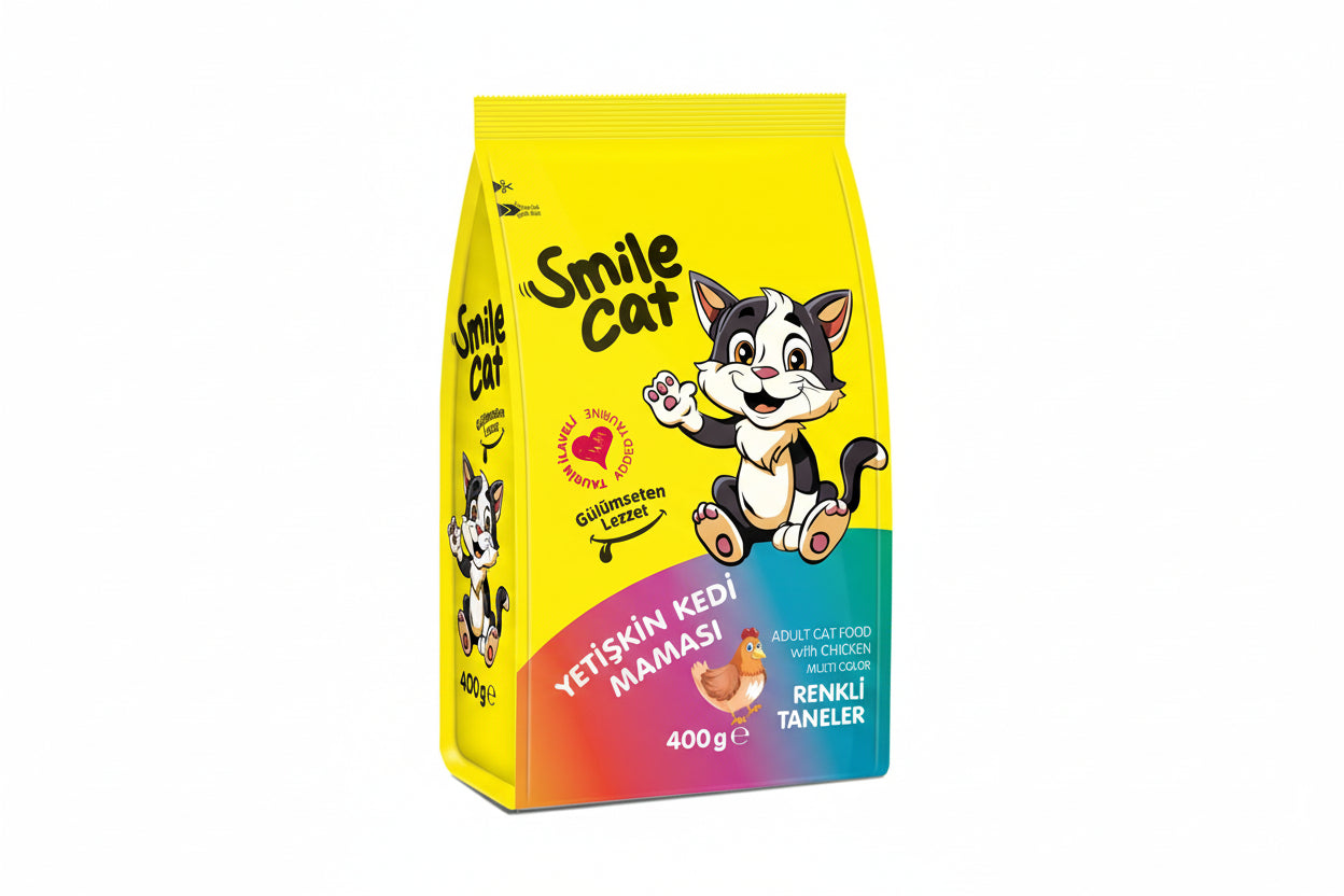 SMİLE Yetişkin Kedi Mix Maması 400 Gr - Batman Sanal Market