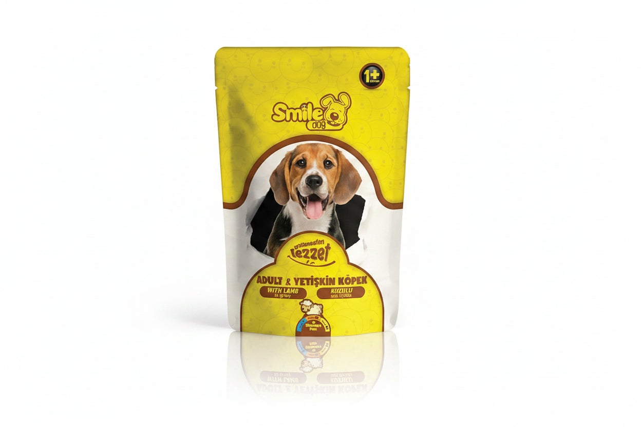 Smile Kuzulu Yetişkin Köpek Maması 100 Gr - Batman Sanal Market