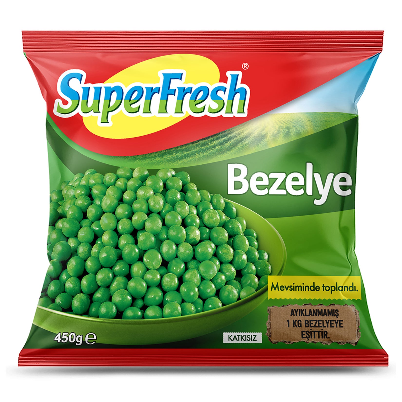 Superfresh Bezelye 450 Gr