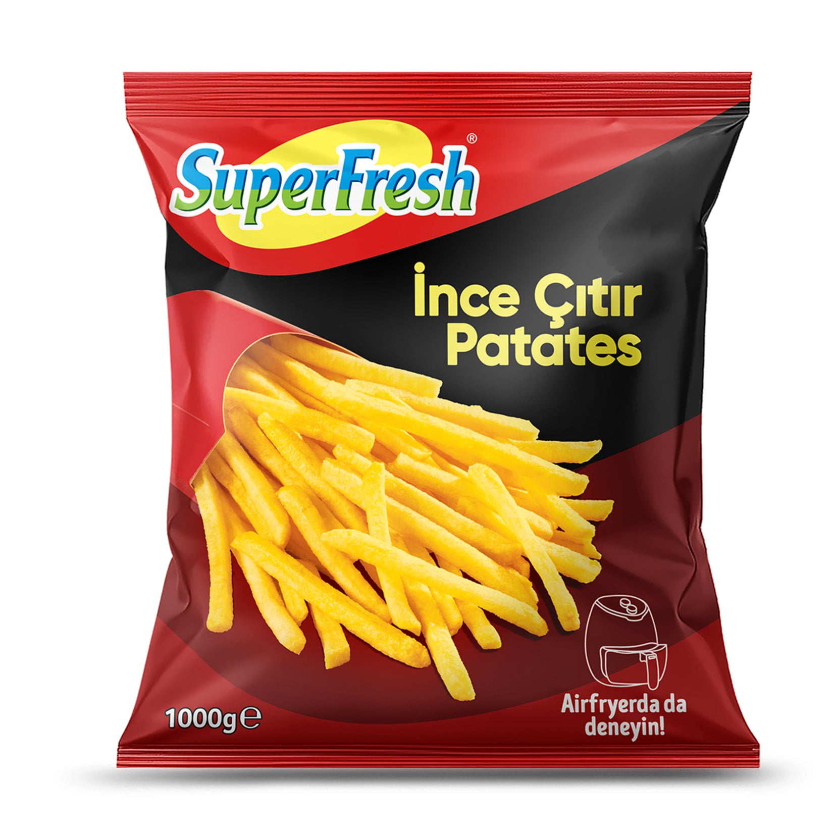 SUPERFRESH Patates Çıtır Çubuk 1000 Gr - Batman Sanal Market