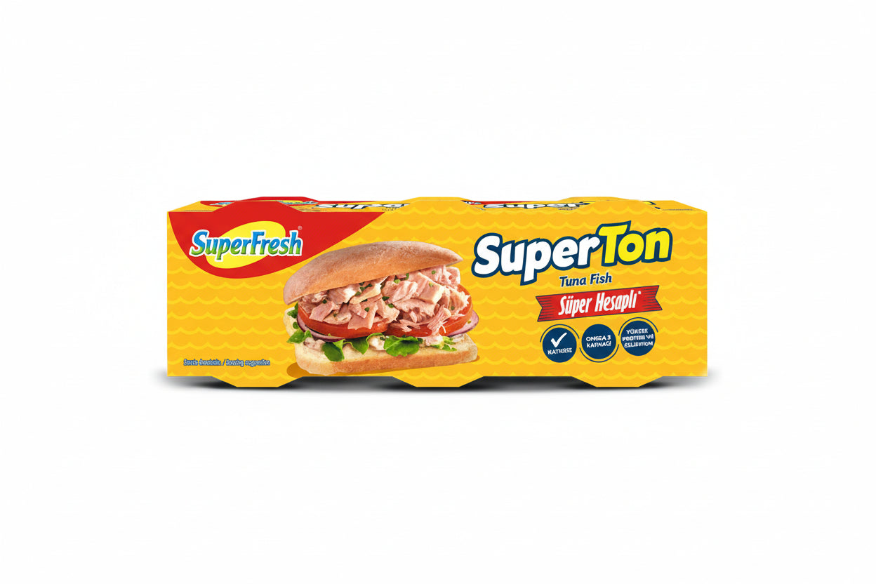 Superfresh Superton Ton Balığı 3x75gr