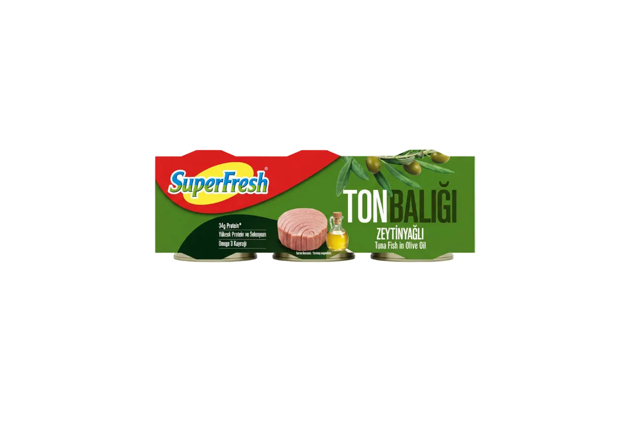 Superfresh Ton Balığı Zeytinyağlı 3x75 Gr