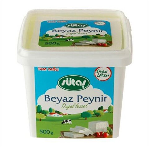 Sütaş Beyaz Peynir 500gr - Batman Sanal Market