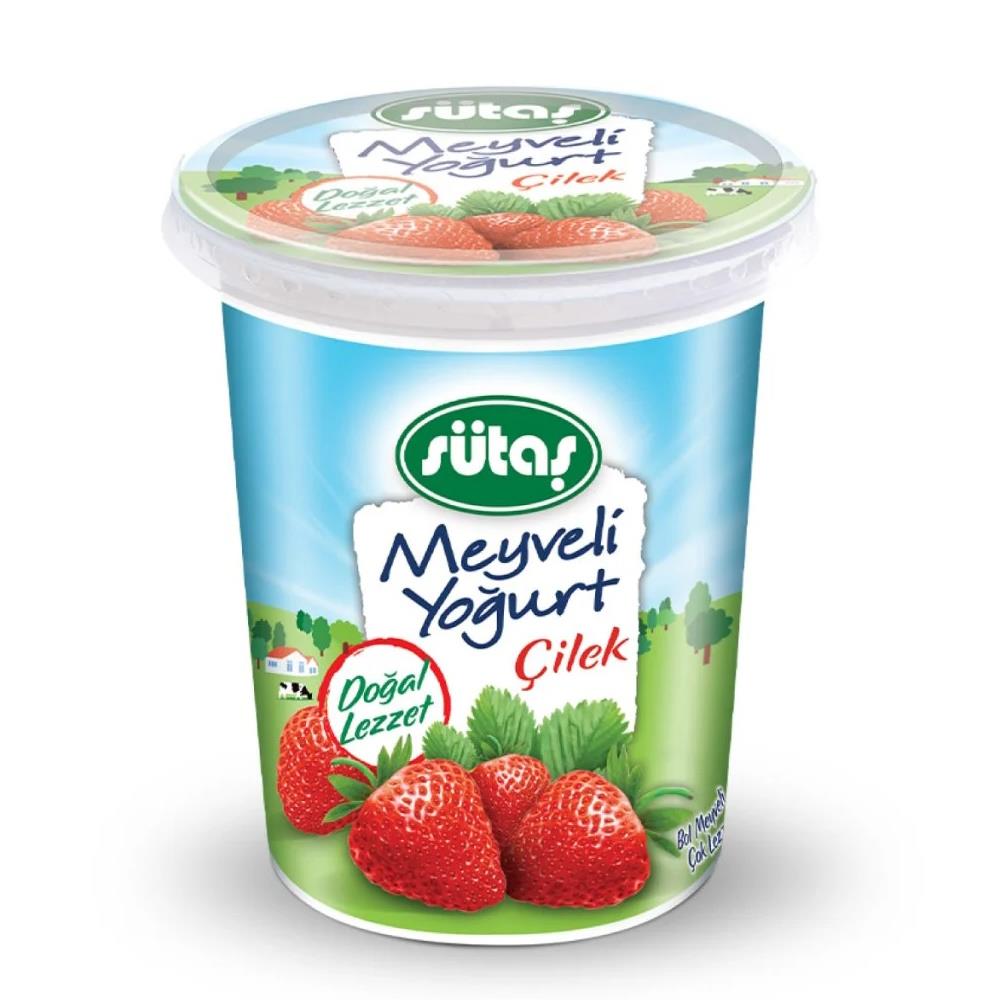 Sütaş Çilekli Yoğurt 475g - Batman Sanal Market