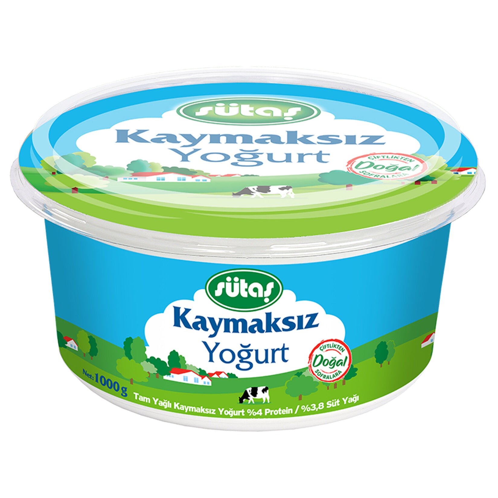 Sütaş Kaymaksız Yoğurt 1000g - Batman Sanal Market