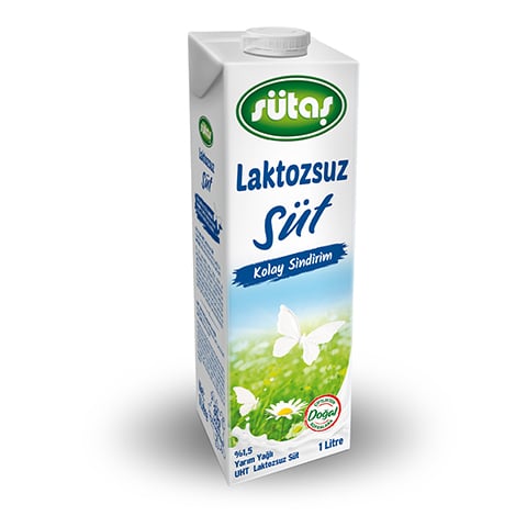 Sütaş Laktozsuz Süt 1 Lt - Batman Sanal Market
