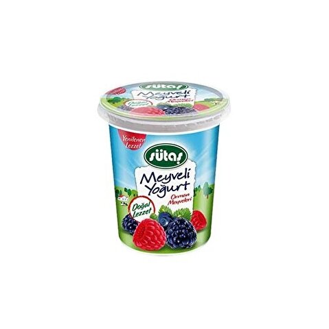 Sütaş Orman Meyveli Yoğurt 475g - Batman Sanal Market