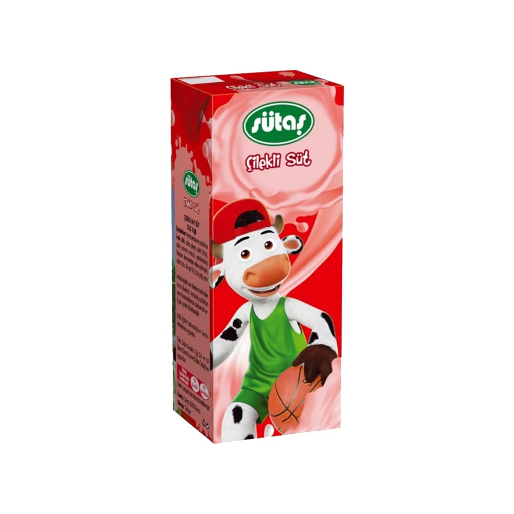 Sütaş Süt Çilekli 180 Ml - Batman Sanal Market