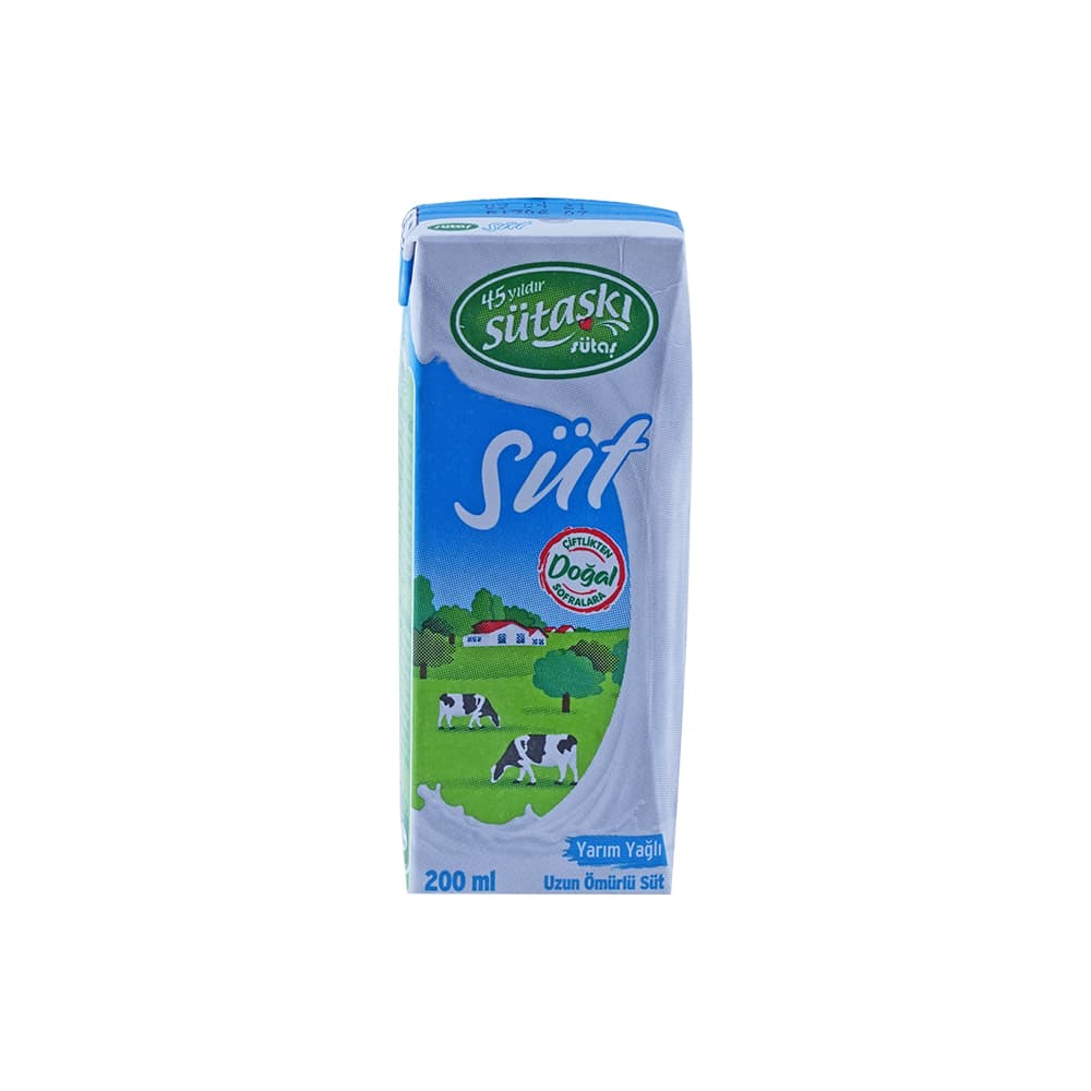 Sütaş Süt Doğal 200 Ml - Batman Sanal Market