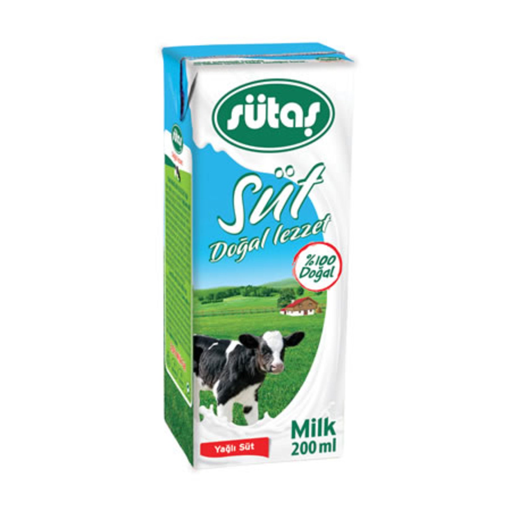 Sütaş Süt Doğal 200 Ml - Batman Sanal Market