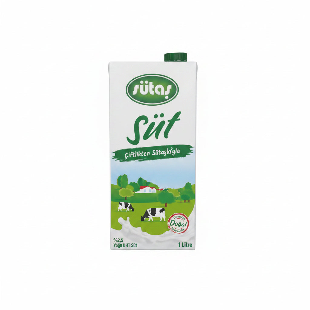 Sütaş Süt Yağlı 1 Lt