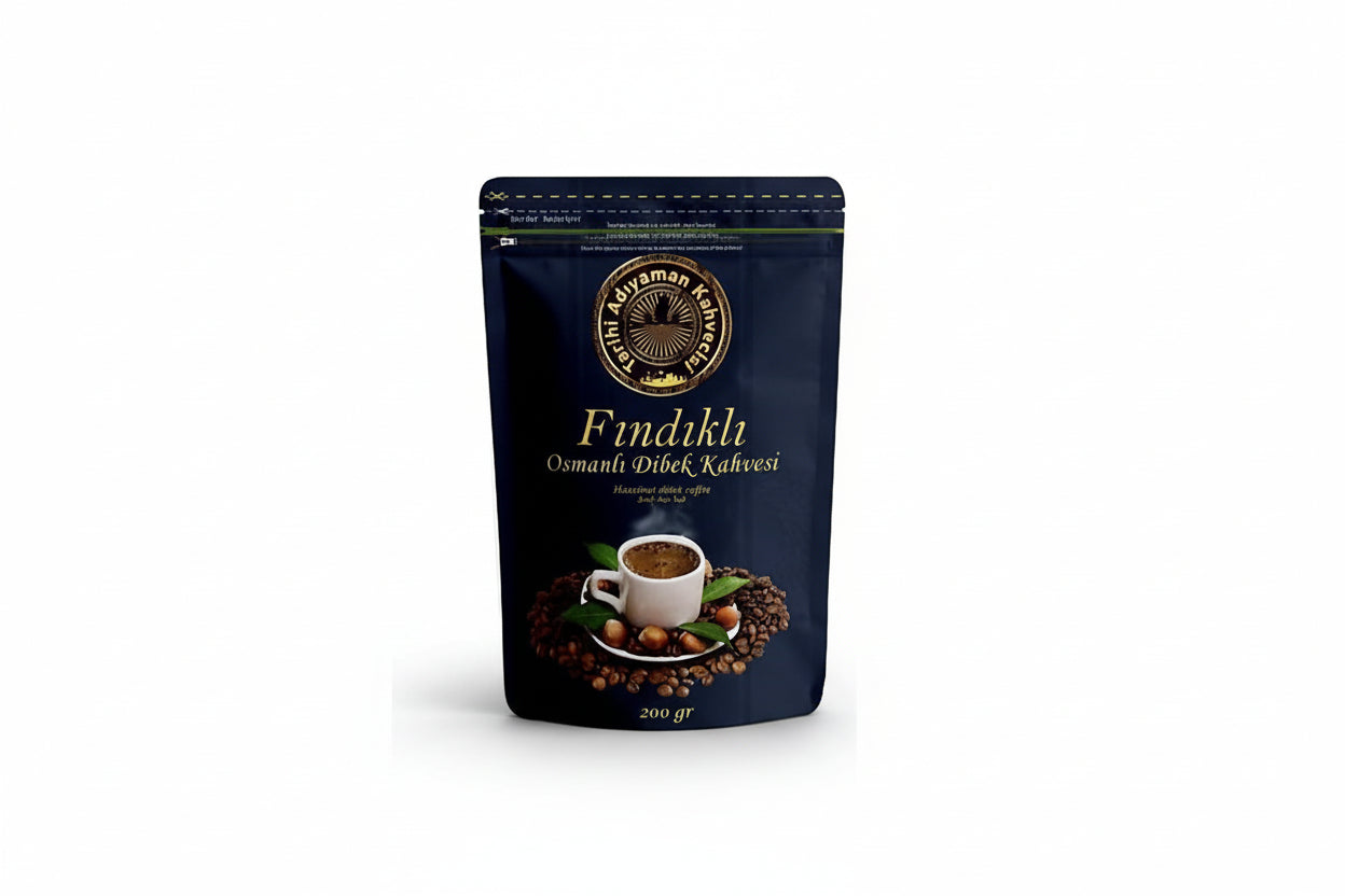 T Adıyaman Kahvecisi Fındıklı Dibek Kahvesi 200 Gr