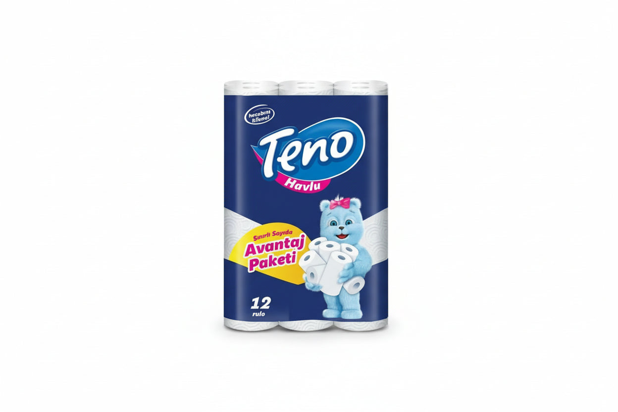 TENO KAĞIT HAVLU AVANTAJ PAKET (12) - Batman Sanal Market