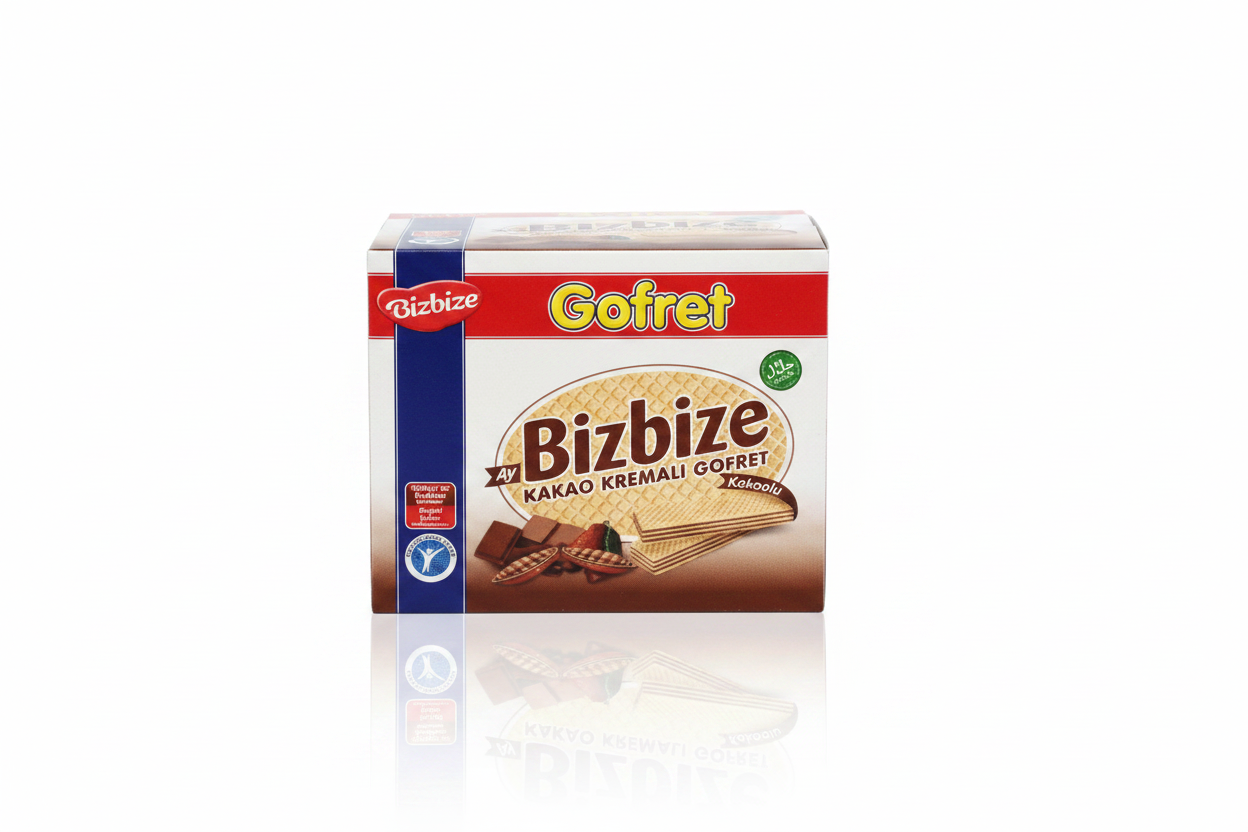 Bizbize Gofret 800 Gr (fındıklı )