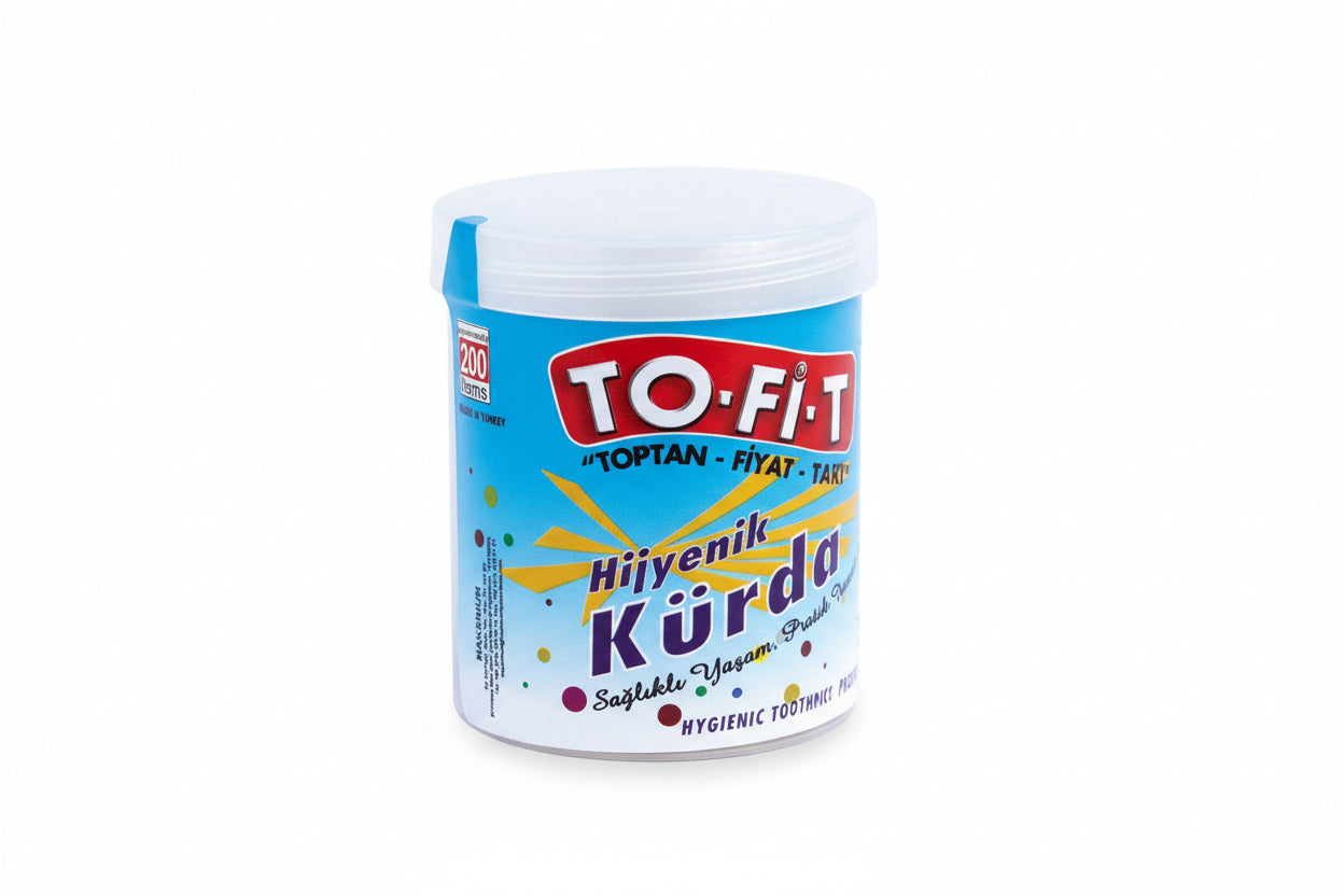 Tofita Kürdan Jelatinli 200 Adet - Batman Sanal Market