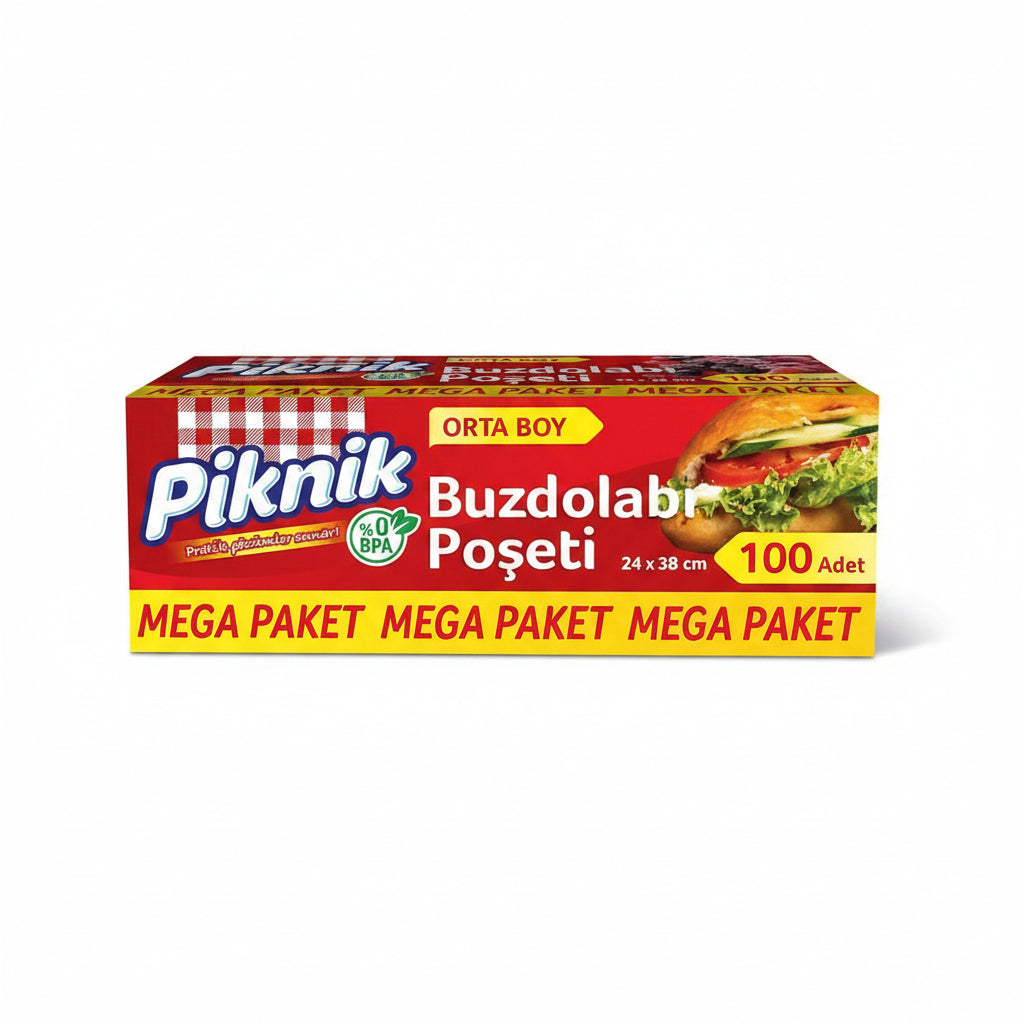 Tofita Mega Buzdolabı Poşeti Orta 100 Lü
