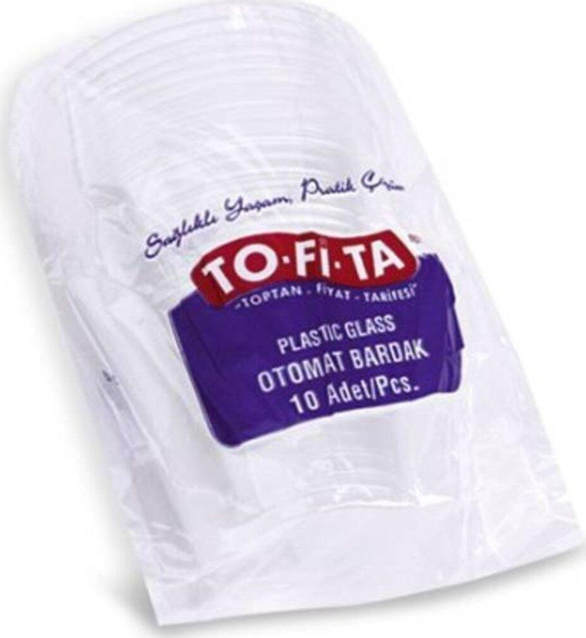Tofita Plastik Bardak Otomat 10'lu - Batman Sanal Market