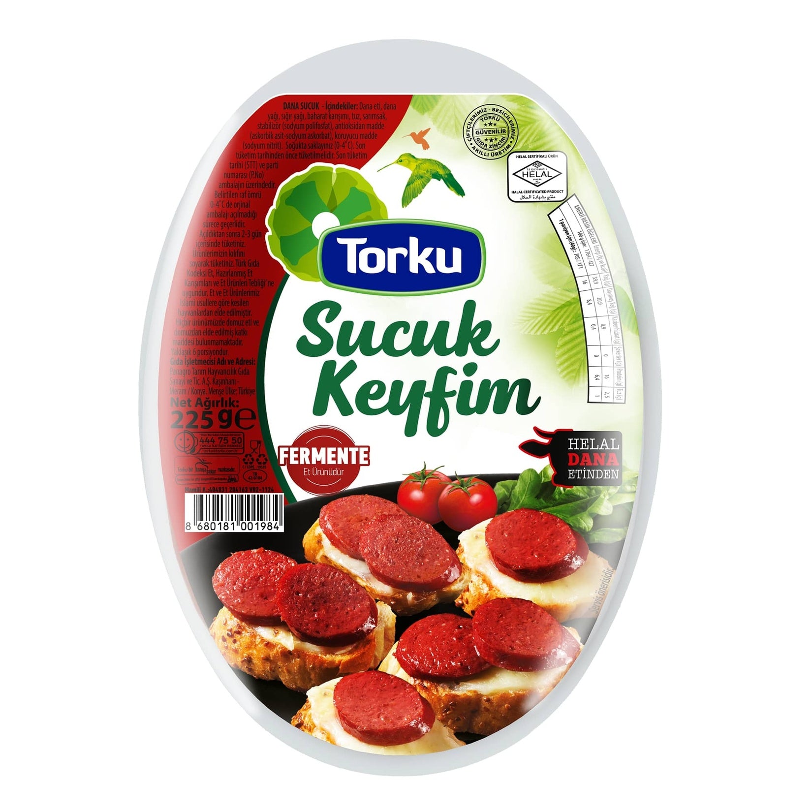 Torku Fermente Sucuk 250 Gr