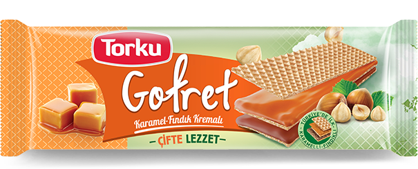 Torku Gofret Fındıklı Karameli 160 Gr
