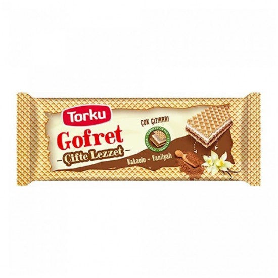 TORKU GOFRET KAKAOLU VANİLYALI 142 GR - Batman Sanal Market