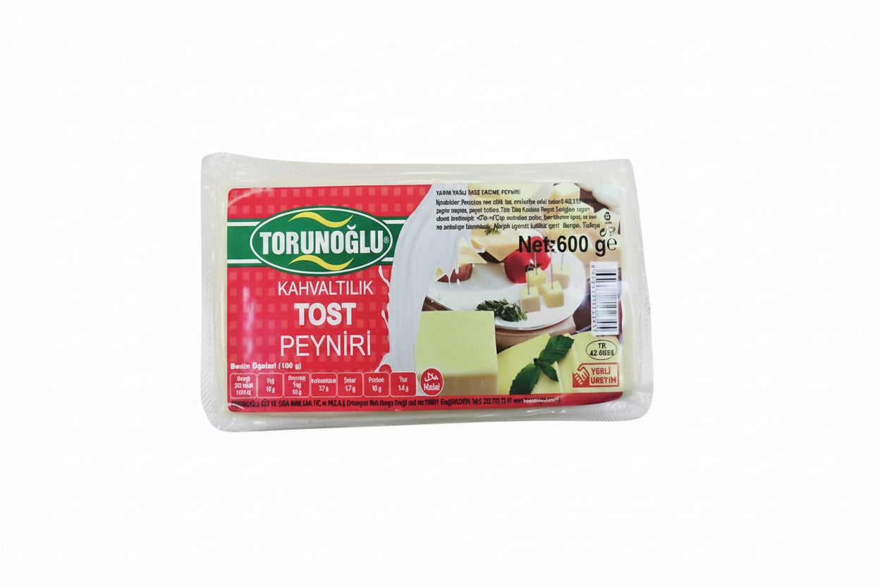 Torunoğlu Tost Peyniri 600 Gr