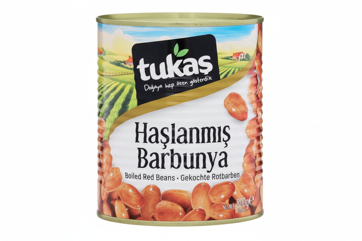 Tukaş Haşlanmış Barbunya 800 Gr