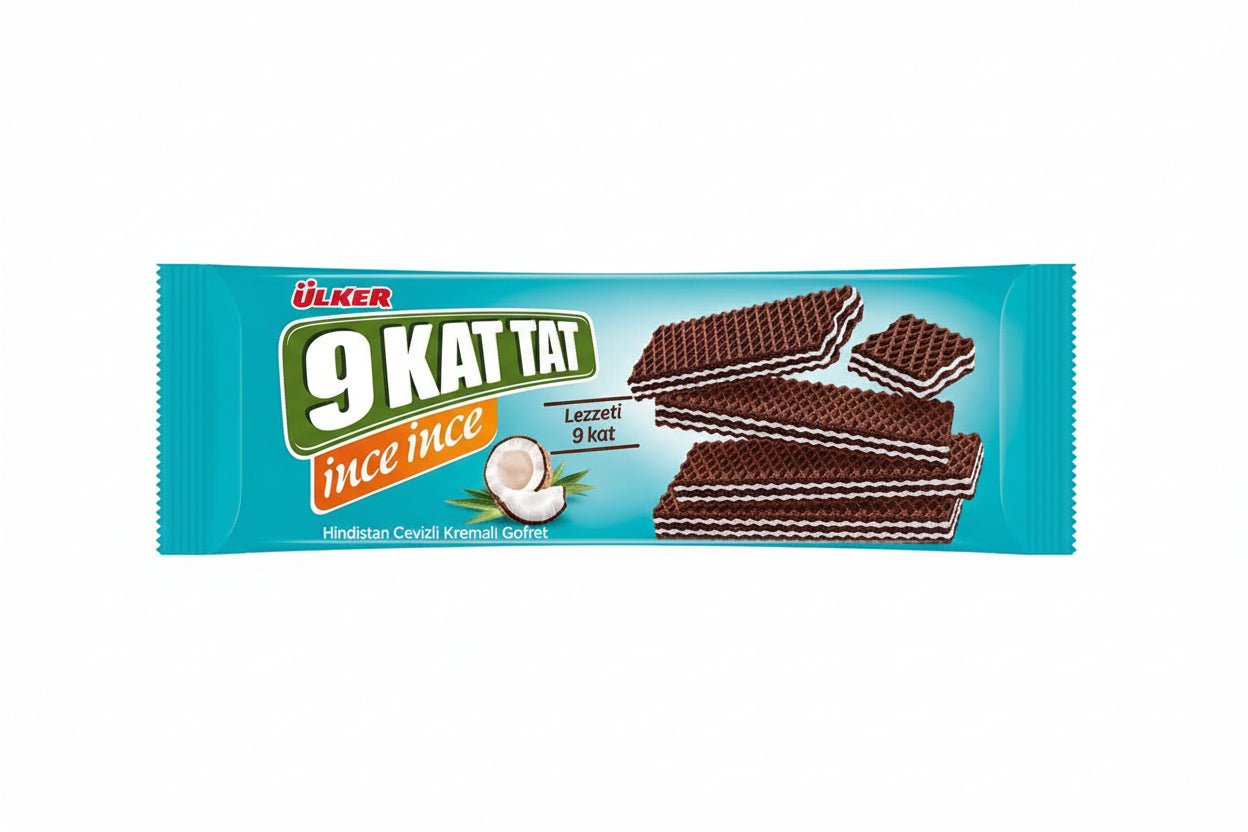 Ülker 9 Kat İnce İnce Gofret H.cevizli 114 Gr