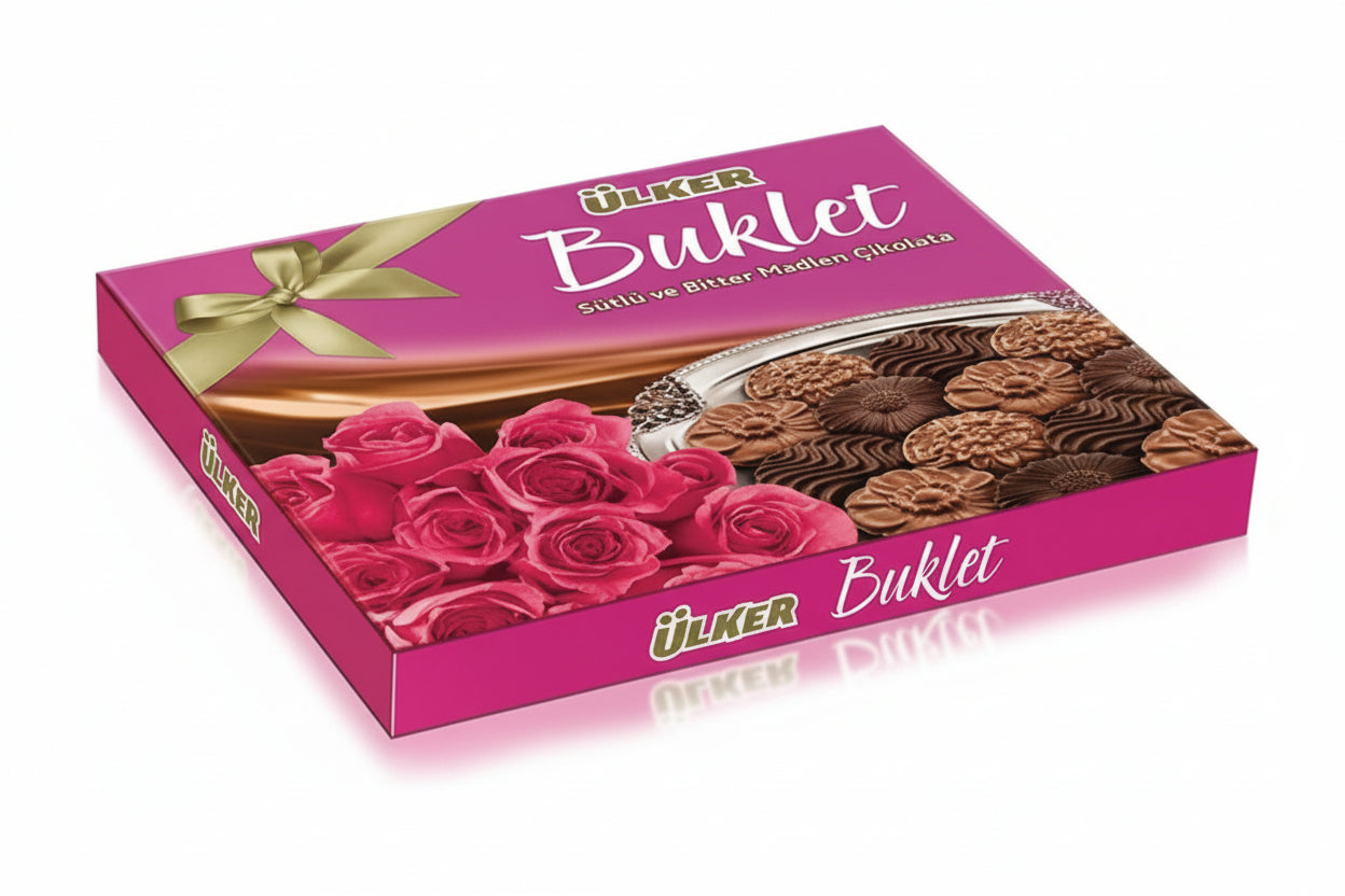 Ülker Madlen Sütlü Çikolata Pembe 208 Gr