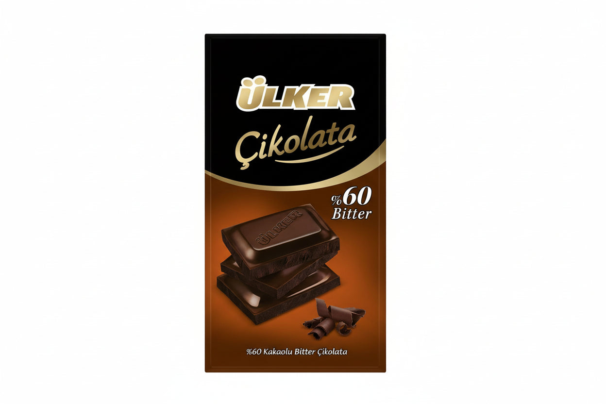 Ülker Çikolata Bitter Kare %60 70 Gr - Batman Sanal Market