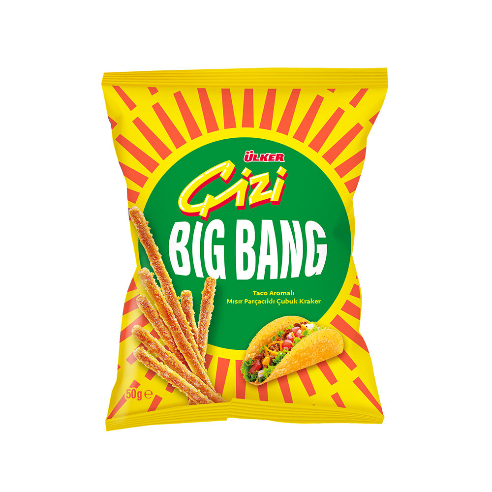 Ülker Çizi Big Bang Mısır Peynir 50gr - Batman Sanal Market