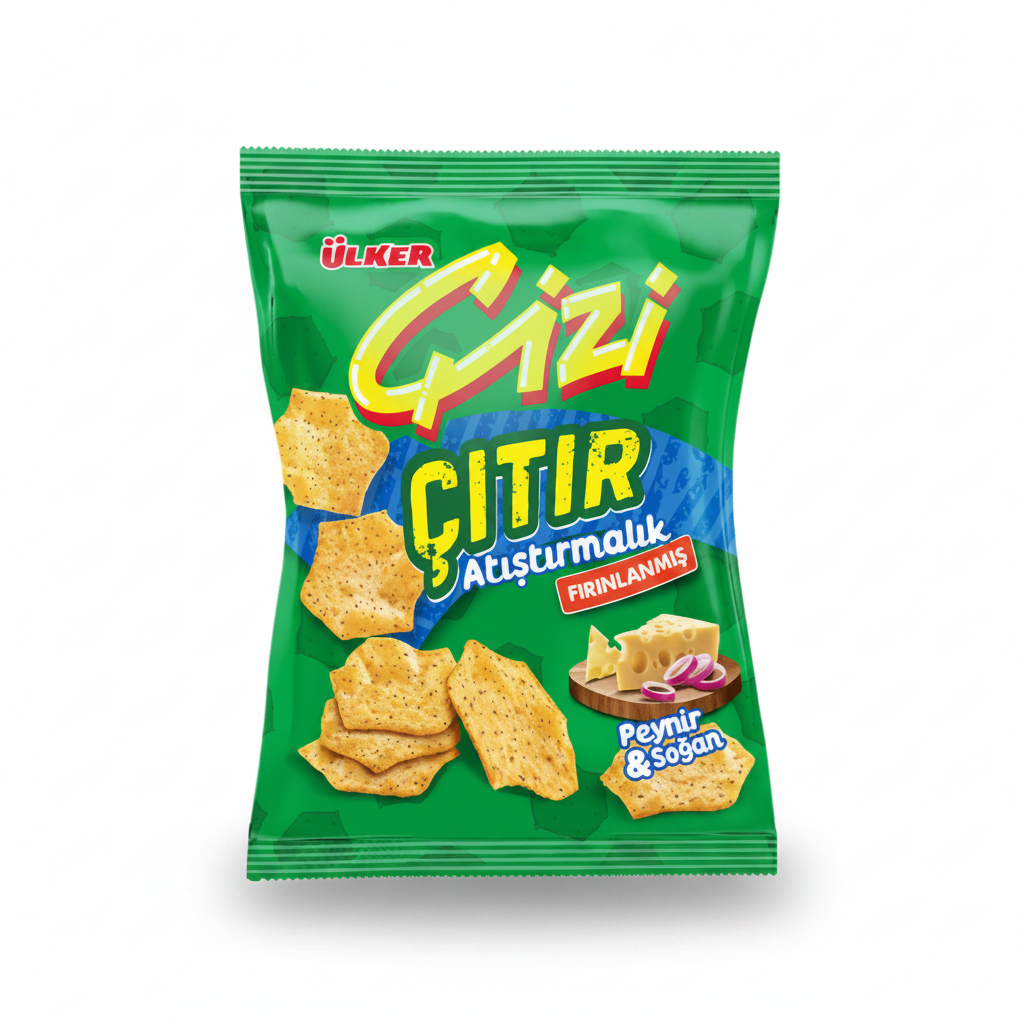 Ülker Çizi Çıtır Peynir Soğan 40 Gr