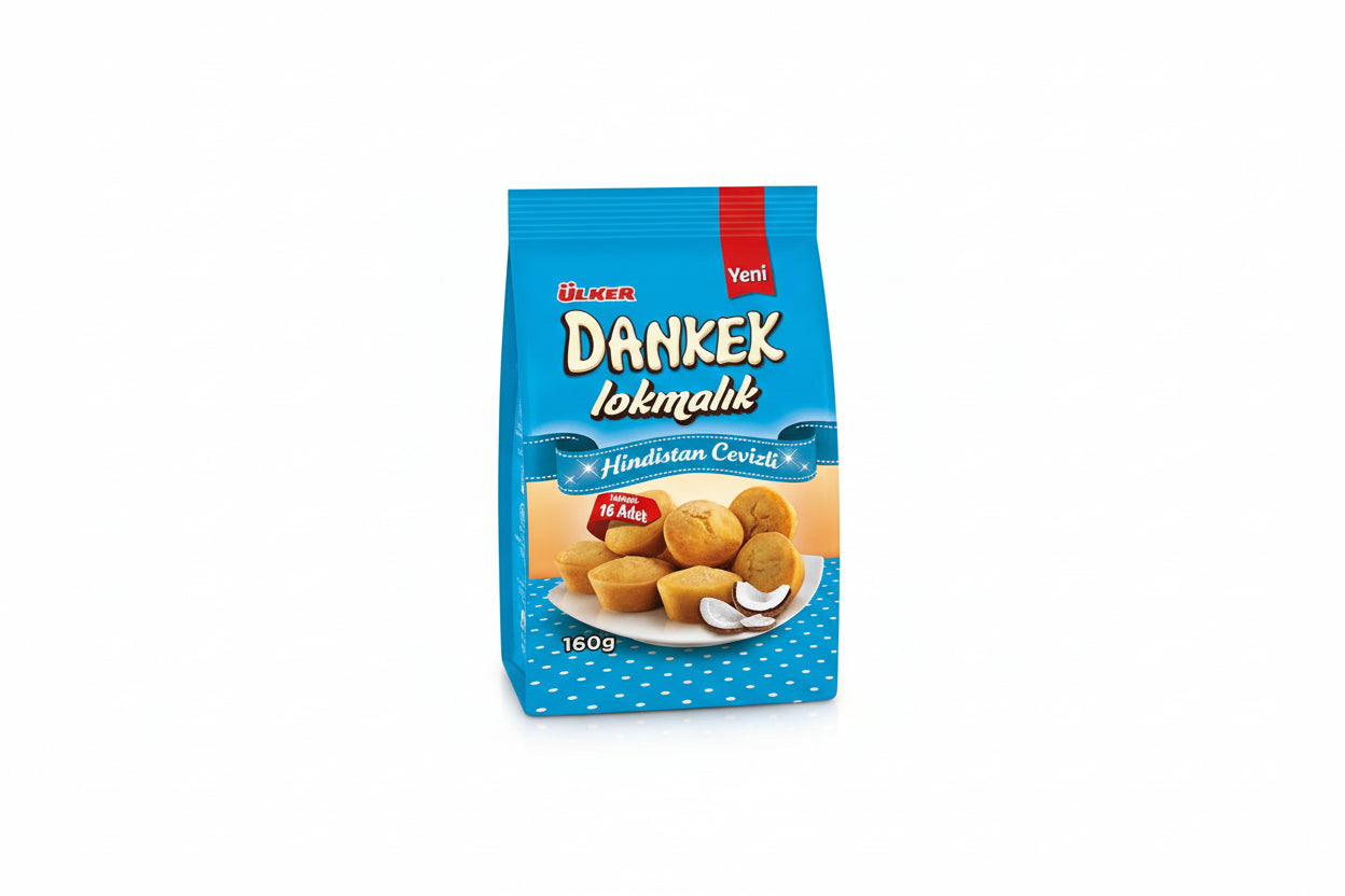 ÜLKER DANKEK LOKMALIK H.CEVİZLİ 160 GR - Batman Sanal Market