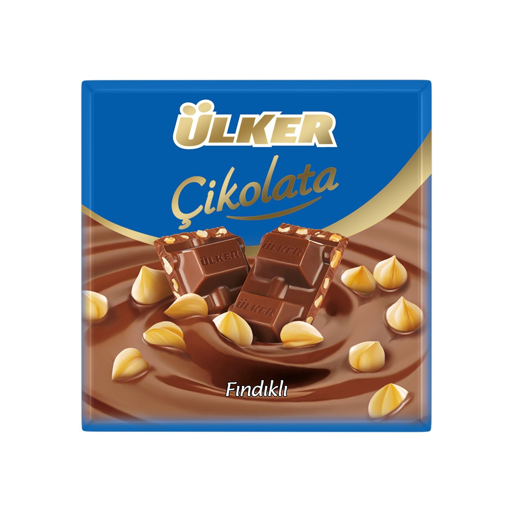 Ülker Fındıklı Kare Çikolata 60 Gr