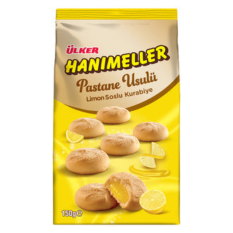 Ülker Hanımeller Pastane Usulü Limon Soslu Kurabiye 150 Gr - Batman Sanal Market