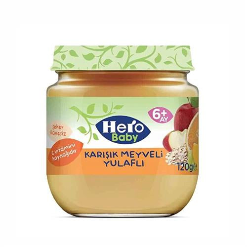 Ülker Hero Baby Karışık Meyveli Yulaflı 120 Gr Kavanoz - Batman Sanal Market