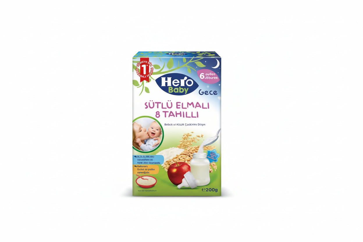 Ülker Hero Baby Sütlü Elmalı Tahıllı 200 Gr