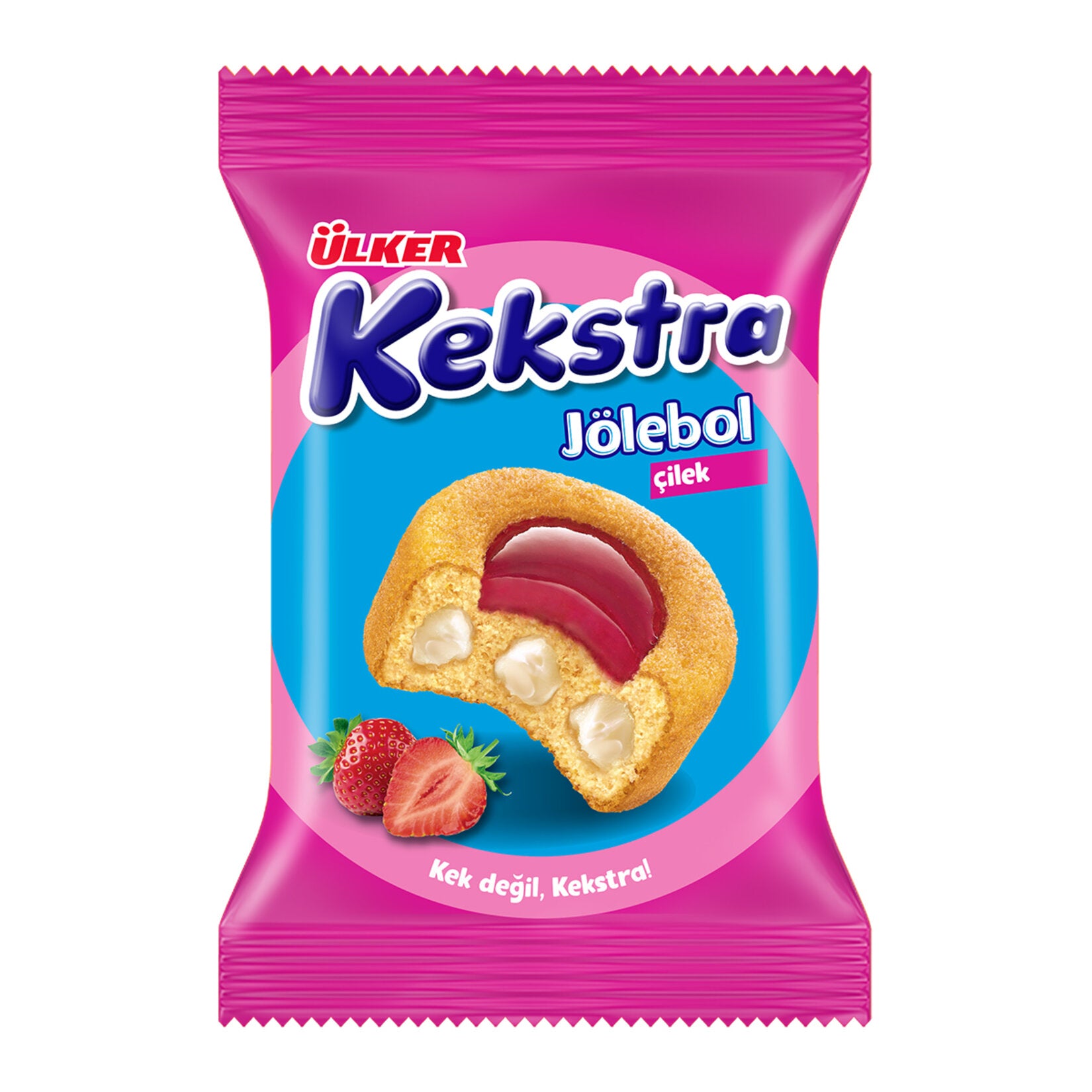 ÜLKER KEKSTRA ÇİLEKLİ 35 GR - Batman Sanal Market