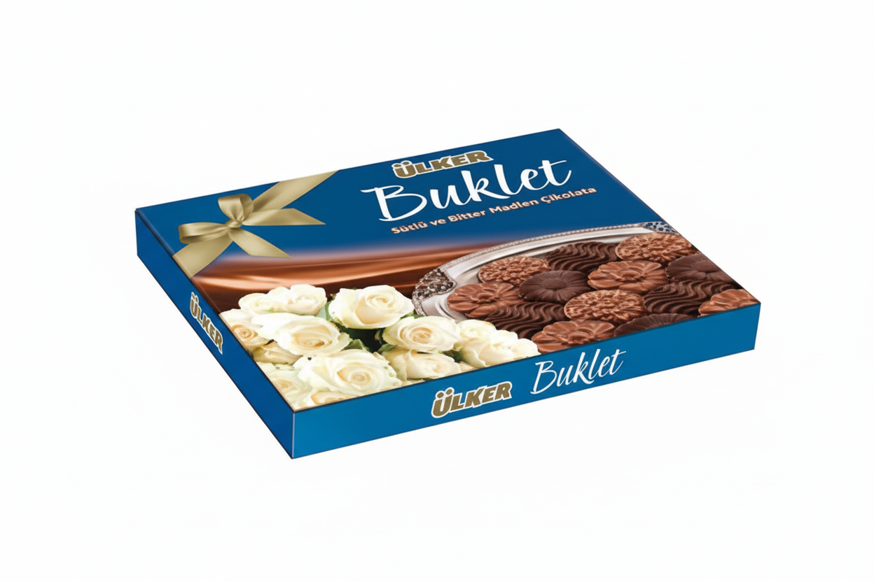 Ülker Madlen Sütlü Çikolata Mavi 208 Gr