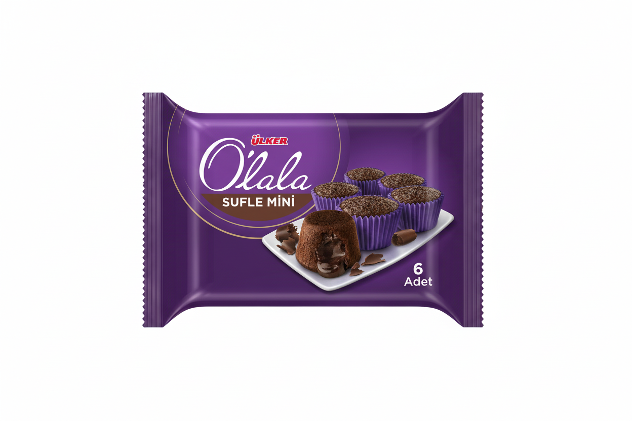 ÜLKER OLALA SUFLE MİNİ 6'LI - Batman Sanal Market