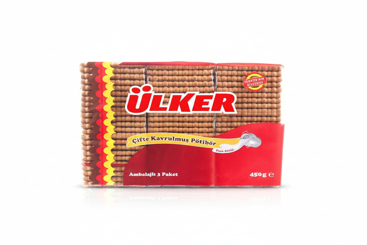 ÜLKER PETİBÖR ÇİFTE KAVRULMUŞ 450 GR - Batman Sanal Market