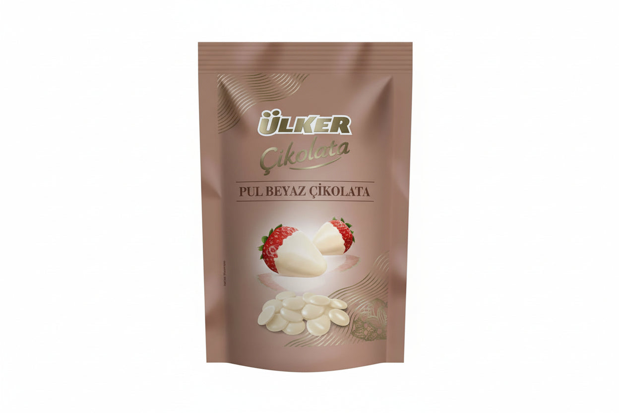 ÜLKER PUL BEYAZ ÇİKOLATA 100 GR - Batman Sanal Market