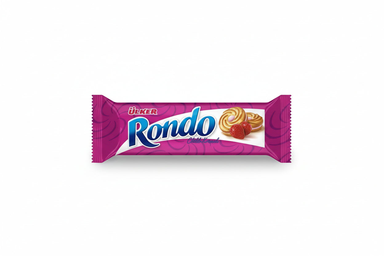 ÜLKER RONDO ÇİLEK KREMALI 61 GR - Batman Sanal Market