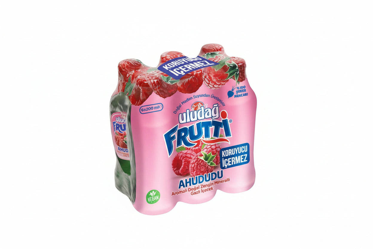 Uludağ Frutti Ahududulu 6'lı 200 Ml