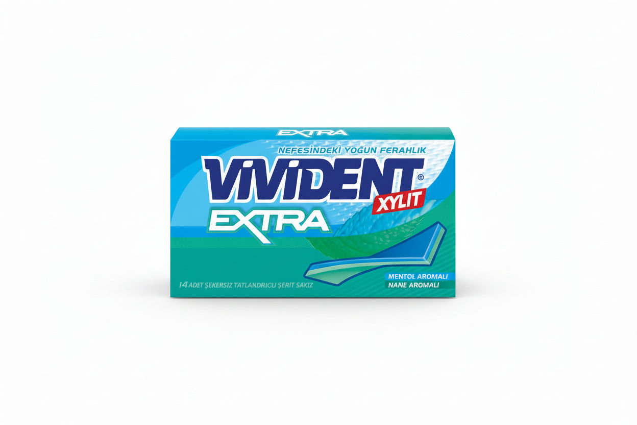 Vıvıdent Cep Cüzdan Nane Mentol 26 Gr